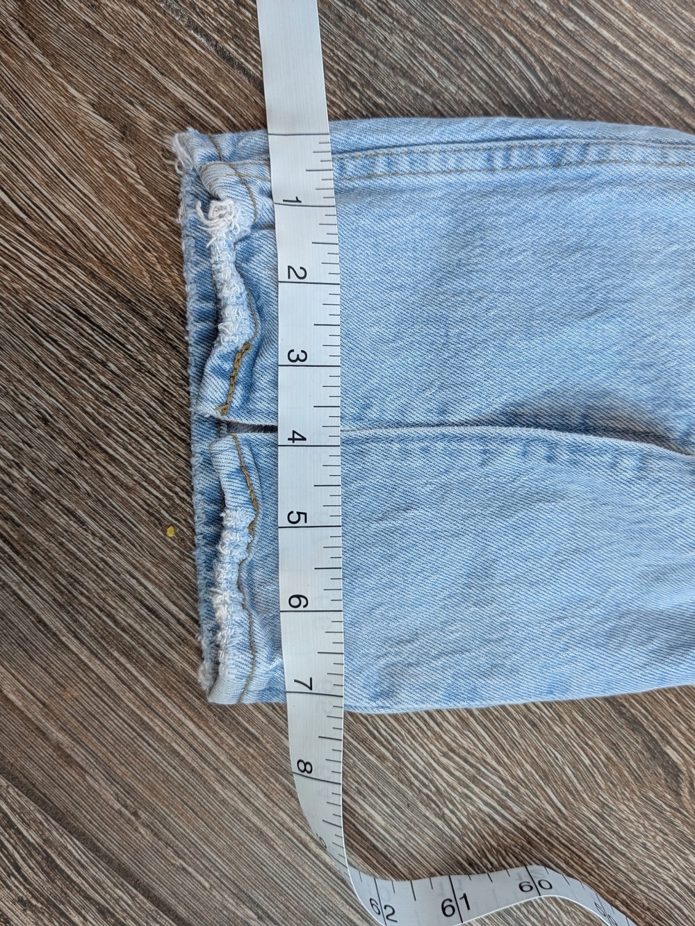 Abercrombie & Fitch 90s Straight Ultra High Rise Jeans Size 8 R 29 Split Front - Picture 14 of 14
